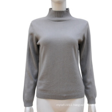 Fashion design winter Half High Collar women's turtleneck cashmere sweater 100% women